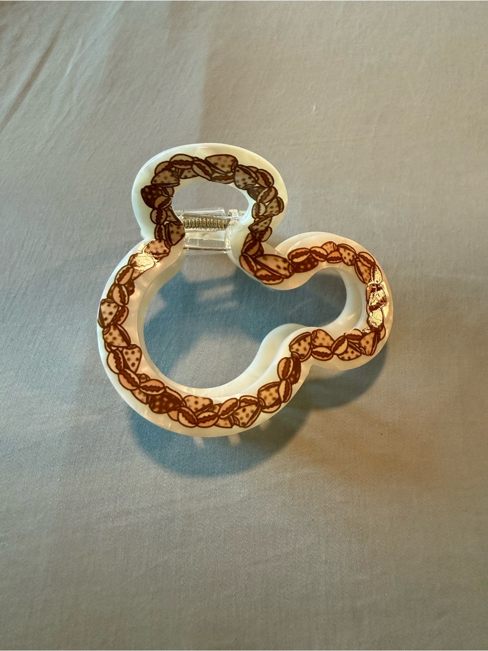 Mickey Mouse shaped hair clip
